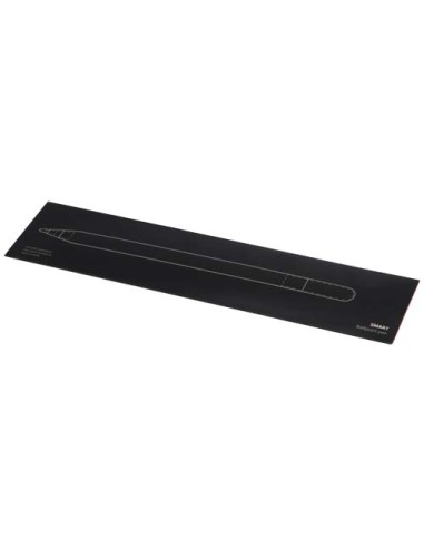 Penna a sfera a rotazione in alluminio riciclato SMART (inchiostro nero)