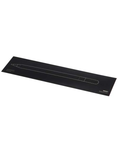 Penna a sfera a rotazione in alluminio riciclato SMART (inchiostro nero)