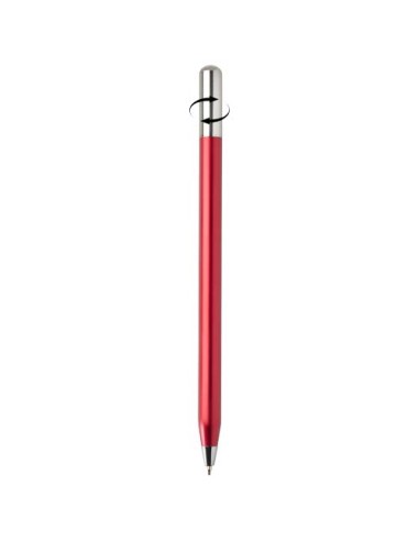 Penna a sfera a rotazione in alluminio riciclato SMART (inchiostro nero)