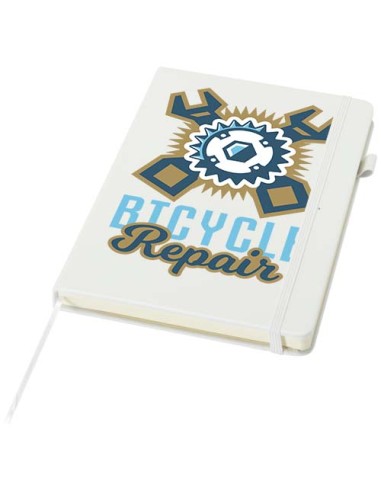 Taccuino A5 con copertina rigida in plastica riciclata Liss