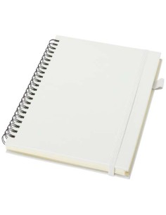 Quaderno A5 a spirale con copertina rigida in plastica riciclata Liss