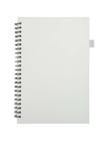 Quaderno A5 a spirale con copertina rigida in plastica riciclata Liss