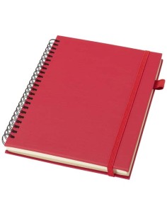 Quaderno A5 a spirale con copertina rigida in plastica riciclata Liss
