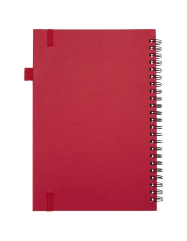 Quaderno A5 a spirale con copertina rigida in plastica riciclata Liss