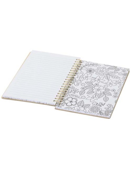 Set composto da un taccuino B6 con copertina rigida e pennarelli Squiggle