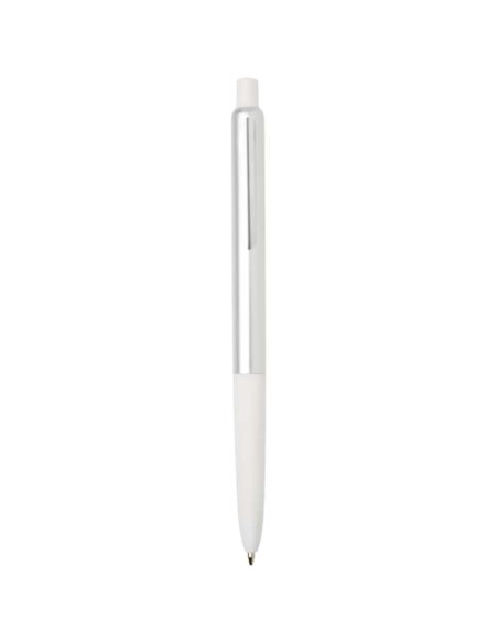 Penna a sfera a scatto in alluminio riciclato con finitura anodizzata Soffit (inchiostro blu)