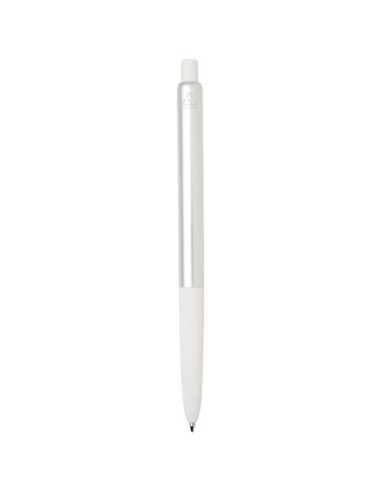 Penna a sfera a scatto in alluminio riciclato con finitura anodizzata Soffit (inchiostro blu)