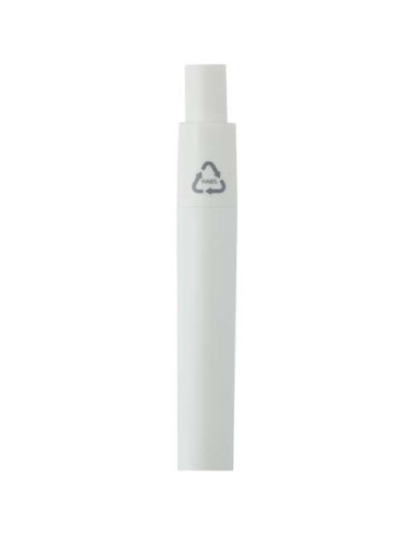 Mini penna a sfera in plastica riciclata Ramin (inchiostro blu)