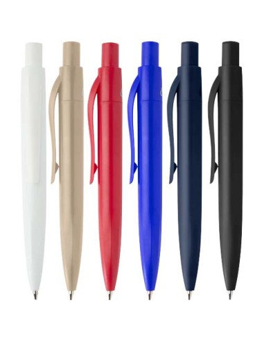 Mini penna a sfera in plastica riciclata Ramin (inchiostro blu)