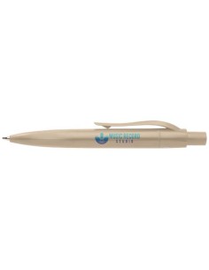 Mini penna a sfera in plastica riciclata Ramin (inchiostro blu)