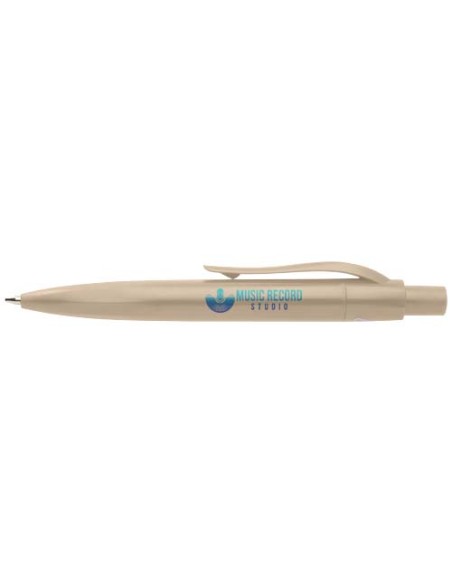 Mini penna a sfera in plastica riciclata Ramin (inchiostro blu)