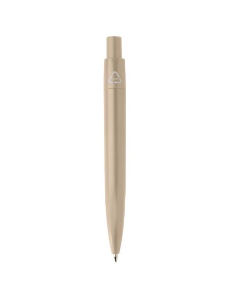 Mini penna a sfera in plastica riciclata Ramin (inchiostro blu)