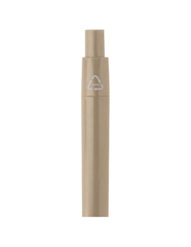 Mini penna a sfera in plastica riciclata Ramin (inchiostro blu)