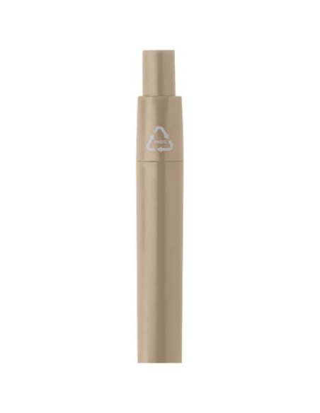 Mini penna a sfera in plastica riciclata Ramin (inchiostro blu)