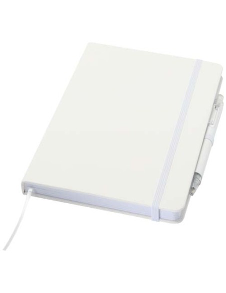 Set taccuino A5  in materiale riciclato Spectrum e penna a sfera