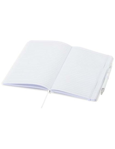 Set taccuino A5  in materiale riciclato Spectrum e penna a sfera