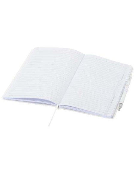 Set taccuino A5  in materiale riciclato Spectrum e penna a sfera