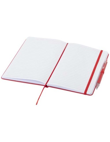 Set taccuino A5  in materiale riciclato Spectrum e penna a sfera