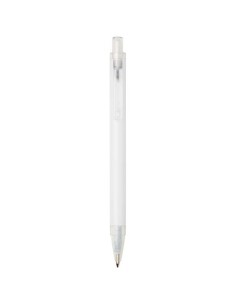 Penna a sfera in alluminio riciclato Spectrum (inchiostro blu)