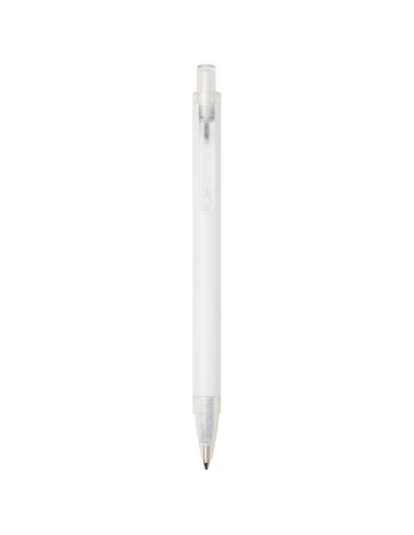 Penna a sfera in alluminio riciclato Spectrum (inchiostro blu)