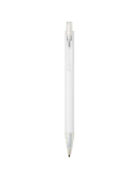 Penna a sfera in alluminio riciclato Spectrum (inchiostro blu)