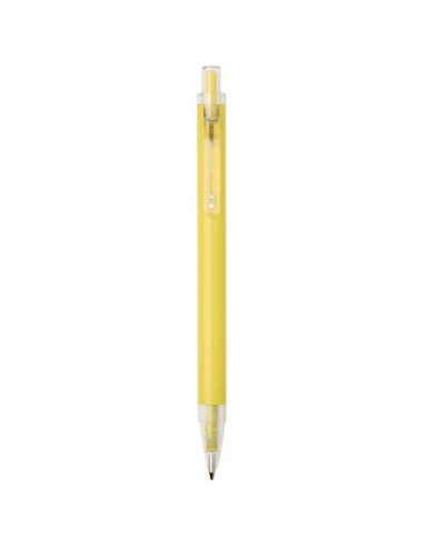 Penna a sfera in alluminio riciclato Spectrum (inchiostro blu)
