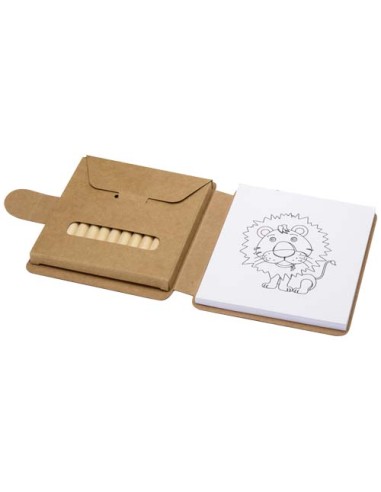 Set di blocchetto da disegno e matite Chroma