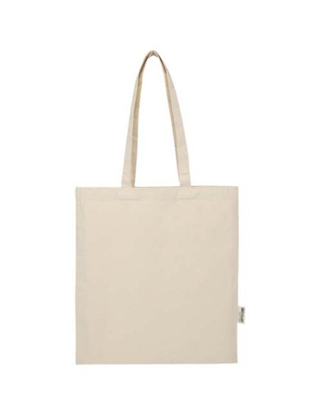 Tote bag in cotone riciclato certificato GRS da 140 g/m² Madras Blend - 7L
