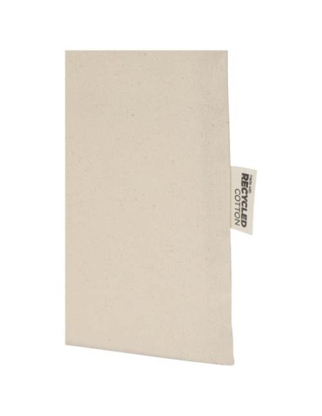 Tote bag in cotone riciclato certificato GRS da 140 g/m² Madras Blend - 7L