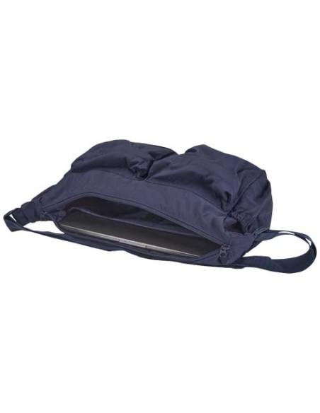 Borsa a tracolla per laptop da 13" in nylon riciclato GRS Calli