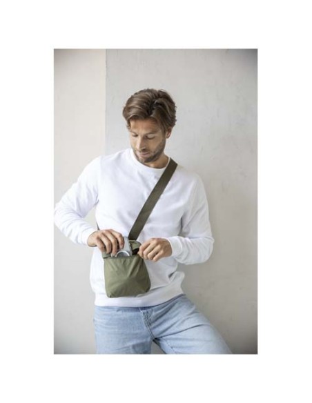 Borsa a tracolla Arca in nylon riciclato GRS Arca
