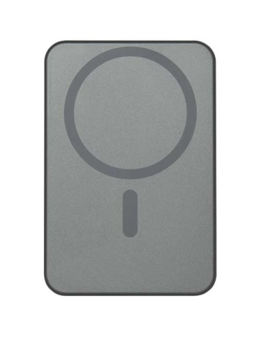 Power bank magnetico da 5000 mAh in alluminio riciclato RCS Avis 