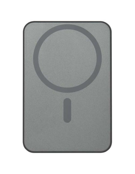Power bank magnetico da 5000 mAh in alluminio riciclato RCS Avis 