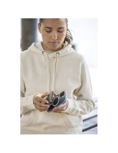 Power bank magnetico da 5000 mAh in alluminio riciclato RCS Avis 