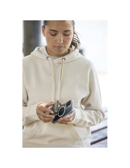 Power bank magnetico da 5000 mAh in alluminio riciclato RCS Avis 