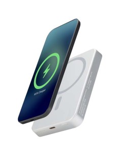 Power bank magnetico da 10.000 mAh in alluminio riciclato RCS Avis 