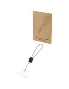 Lanyard da polso riciclato RCS con cavo di ricarica Type-C da 20 W integrato Arich
