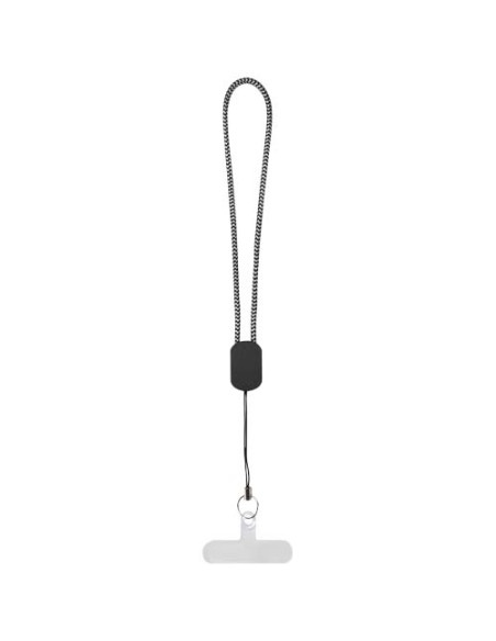 Lanyard da polso riciclato RCS con cavo di ricarica Type-C da 20 W integrato Arich