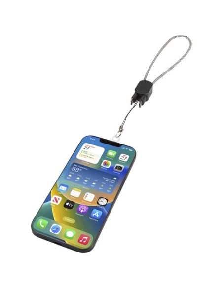 Lanyard da polso riciclato RCS con cavo di ricarica Type-C da 20 W integrato Arich