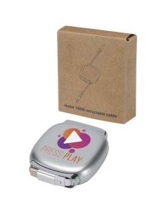 Cavo di ricarica PD CarPlay retrattile in plastica riciclata da 100 W Alphard