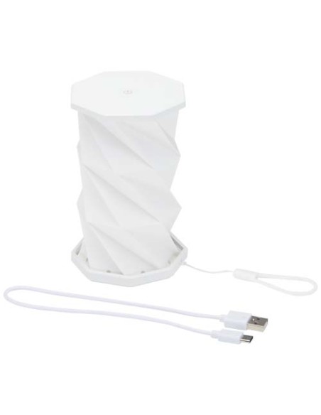 Lampada da tavolo pieghevole in plastica riciclata Celestia