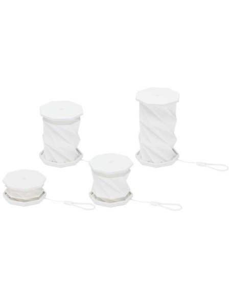 Lampada da tavolo pieghevole in plastica riciclata Celestia