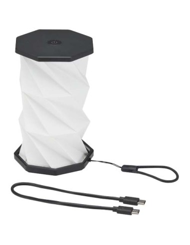 Lampada da tavolo pieghevole in plastica riciclata Celestia