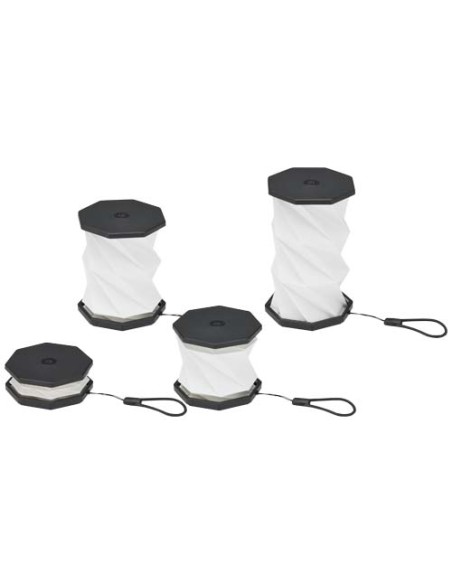 Lampada da tavolo pieghevole in plastica riciclata Celestia