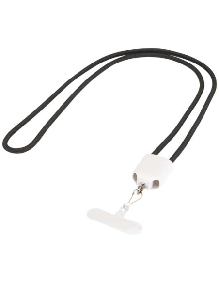 Cavo di ricarica 5-in-1 65W con lanyard in plastica riciclata Ion