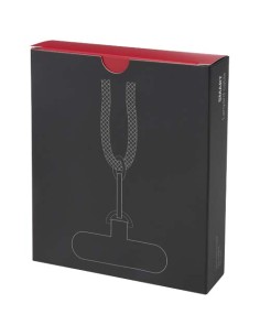 Cavo di ricarica da 65 W in RPET con lanyard SMART