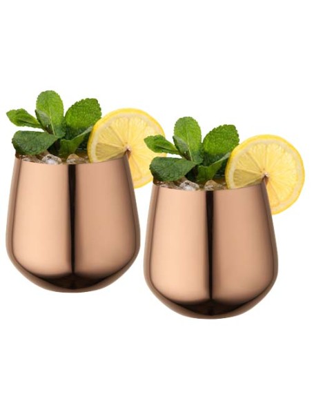 Set di tazze in acciaio inossidabile Cascade da 540 ml