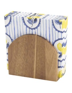 Portatovaglioli in legno di acacia Charm