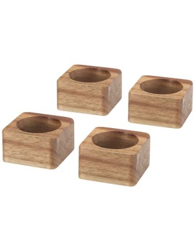 Portatovaglioli in legno di acacia Napora