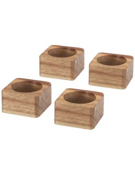 Portatovaglioli in legno di acacia Napora